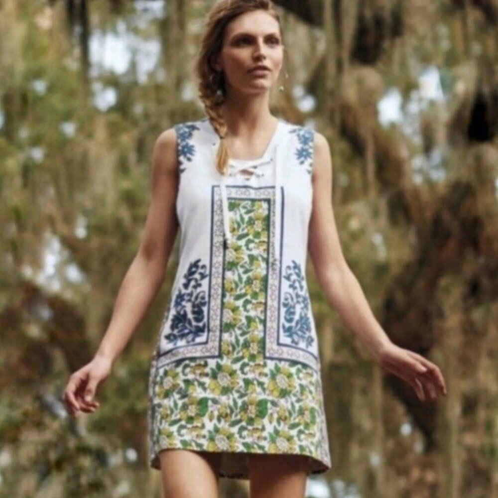 Anthropologie Plenty by Tracy Reese Floral Shift Dress